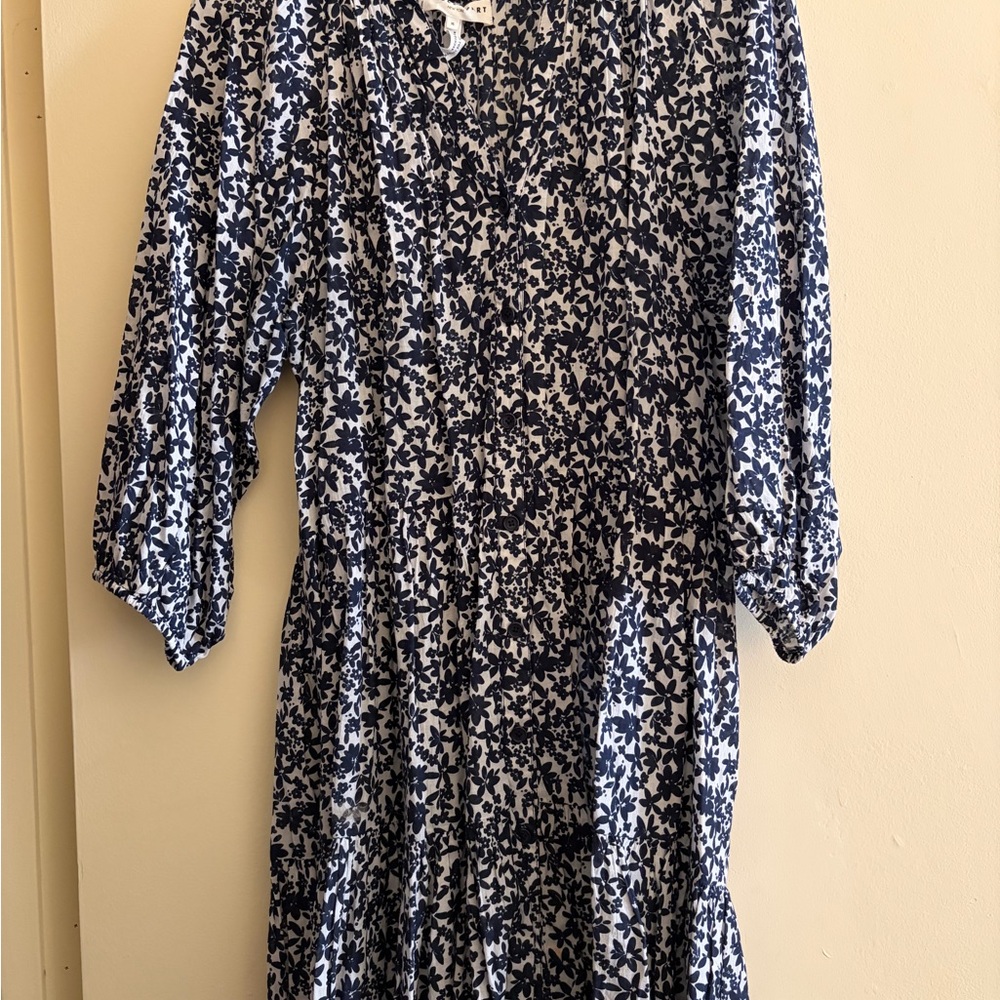 Apiece Apart Navy and White Kids Dress